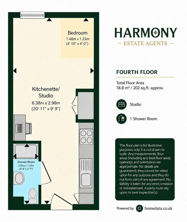 Floorplan for City Road, Newcastle Upon Tyne, NE1