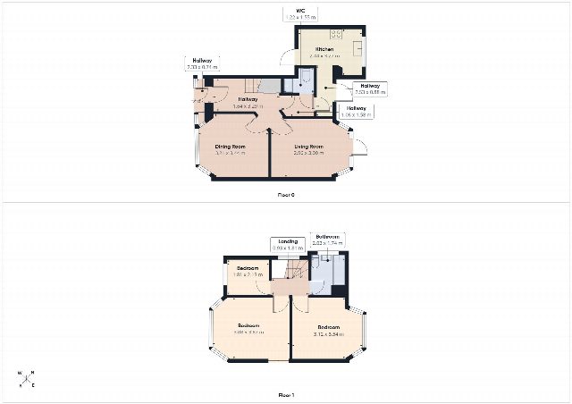 Floorplan for Floriston Gardens, Stanmore, HA7