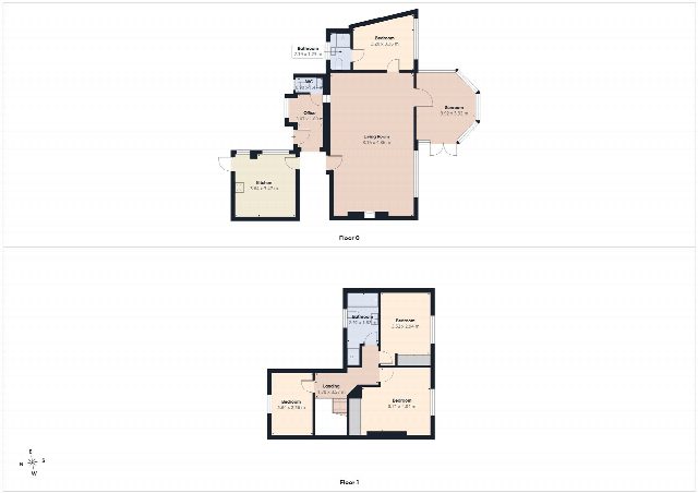 Floorplan for St. Anns Hill Road, Chertsey, KT16